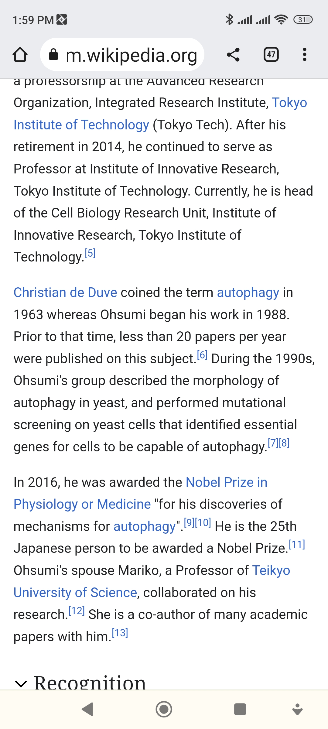 Cara semulajadi Sel Stem ganti sel rosak dengan kaedah autophagy