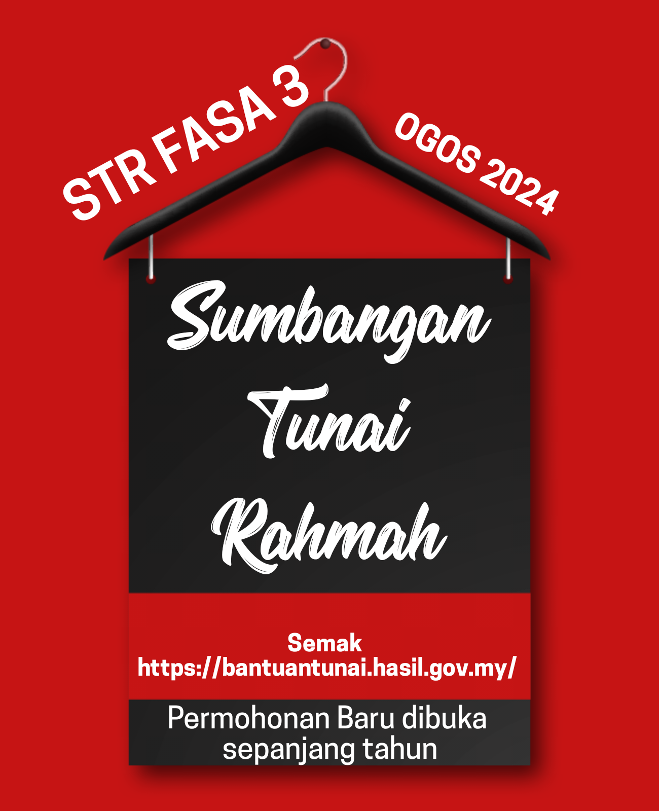 STR fasa 3 dijangka Ogos 2024