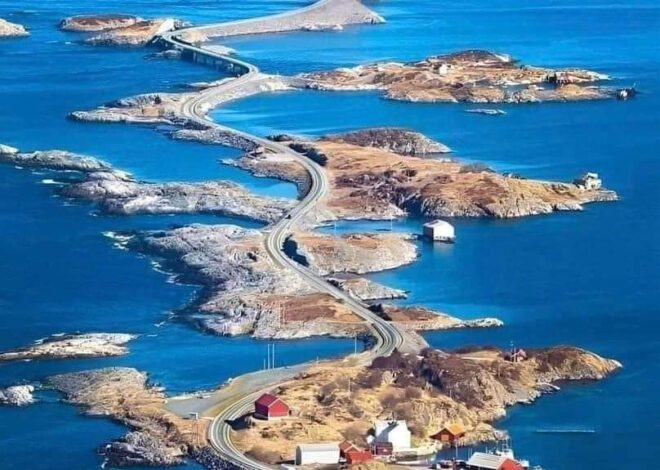 Lebuhraya Lautan Atlantik, Norway. Salah satu jalan yang paling berbahaya di dunia!