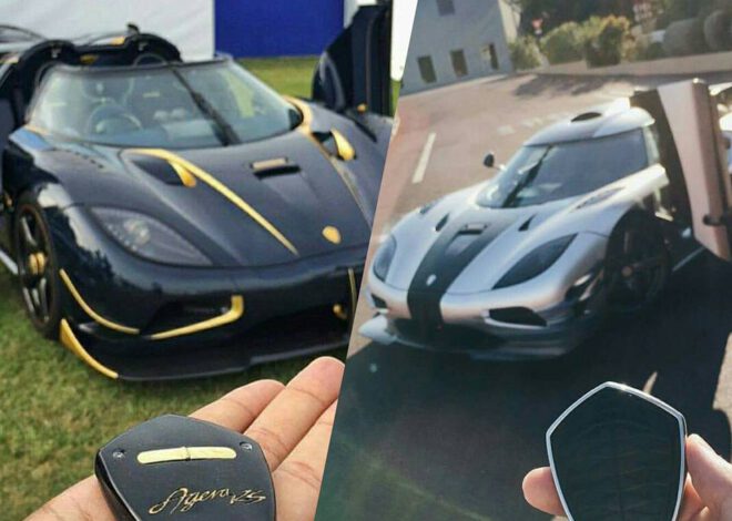 Kunci kereta Koenigsegg berharga USD 250,000