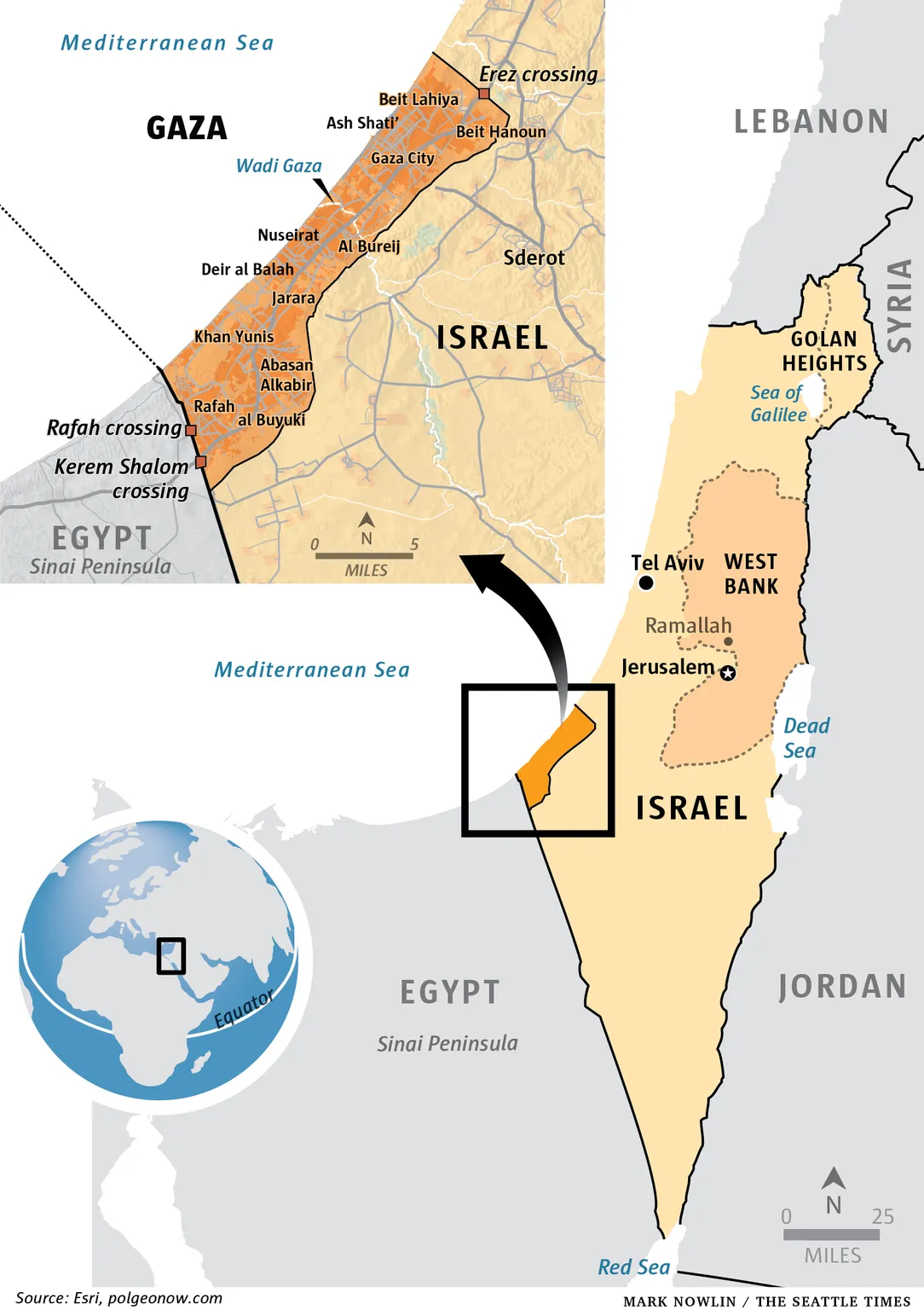 Konflik Israel-Palestin sudah berusia 82 tahun- Palestin semakin kecil